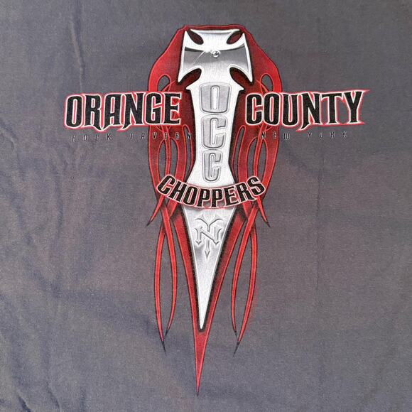 Orange County Choppers Long Sleeve Tee - Rock Tavern New York Dagger - XXL - Picture 8 of 8